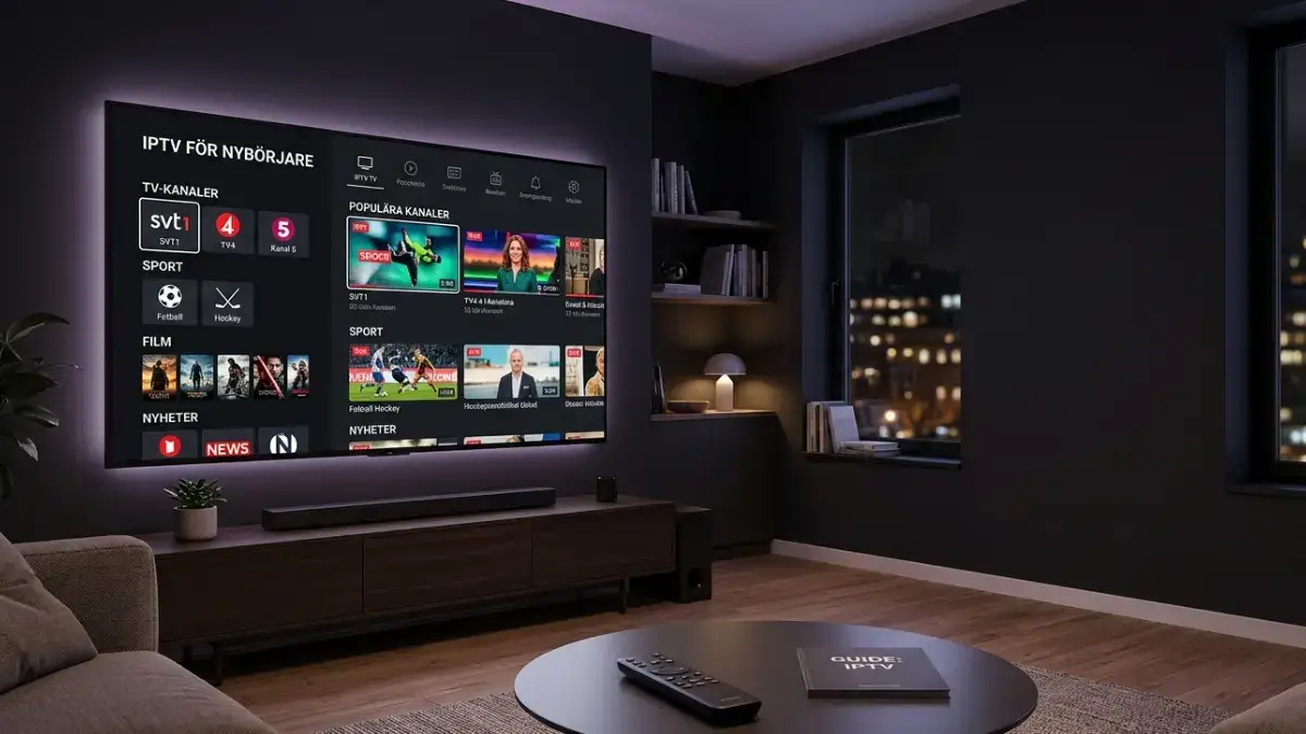 IPTV för nybörjare – kom igång med streaming på Smart TV
